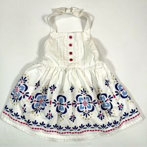 GYMBOREE Baby Girls' Desert Dreams Line Medallion Floral Halter Dress Size 6-12M